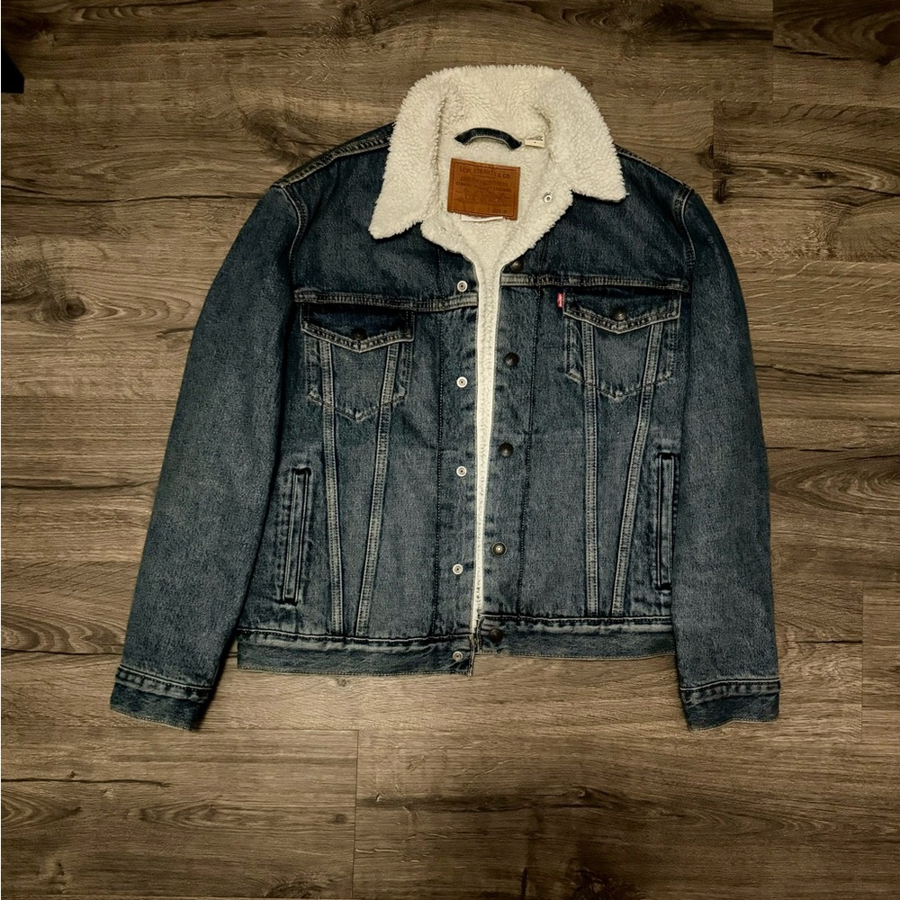Levi’s Sherpa Lined Denim Jacket